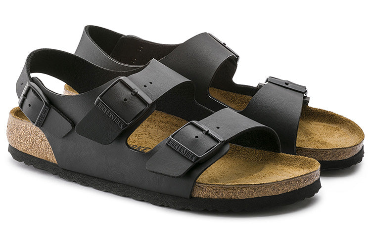 Birkenstock Milano Birko-Flor 'Dark Brown' 34791