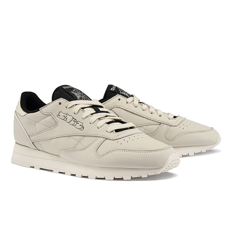 SNEEZE  Reebok Classic Leather 'White Core Black' IE9215