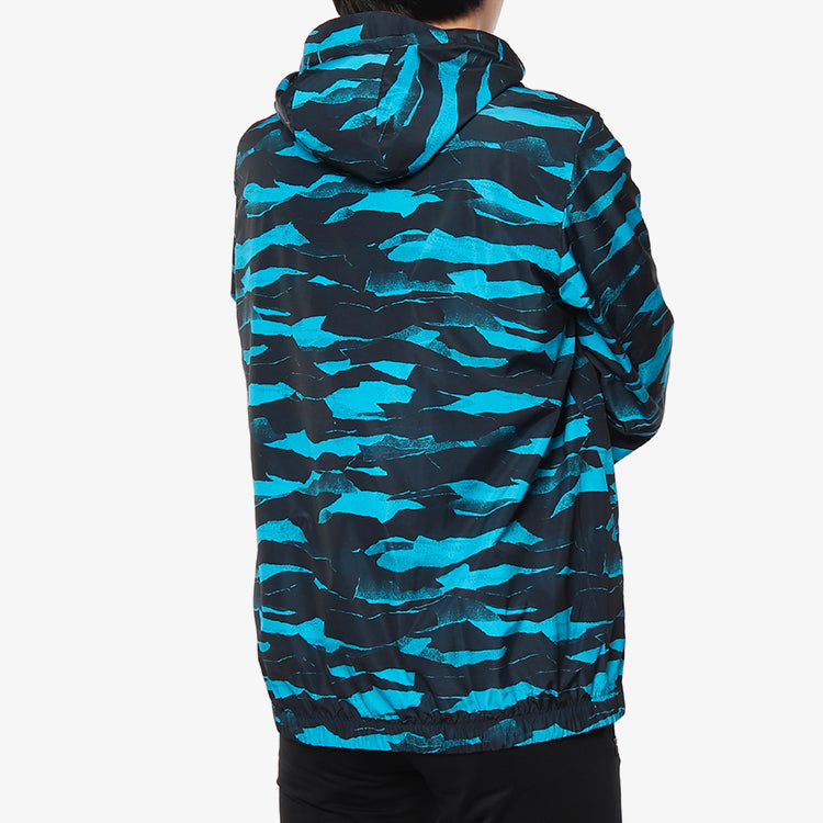 adidas Camouflage Windproof Sports Jacket Blue DW4656