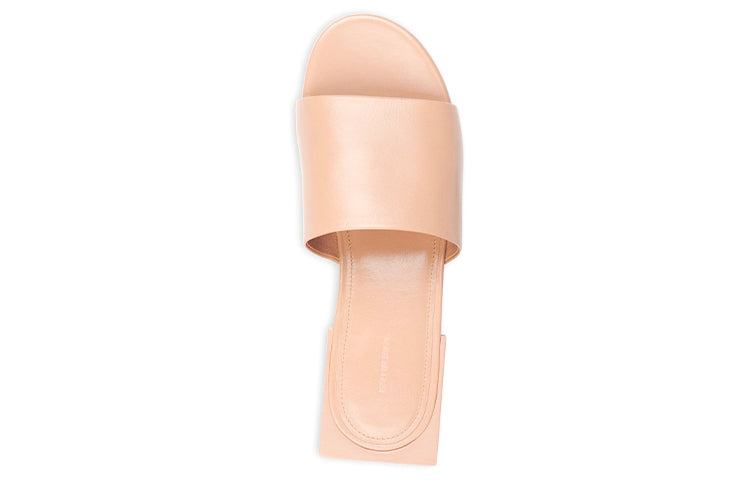 (WMNS) Balenciaga Box Mule Sandals 'Beige' 653796WA8FF9790