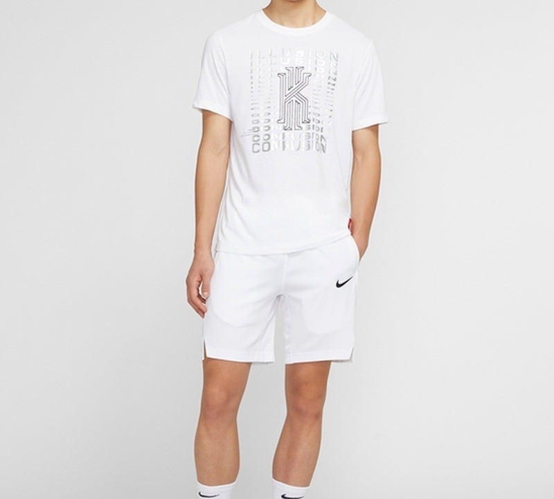 Men's Nike Basketball Sports White Shorts AT3394-100