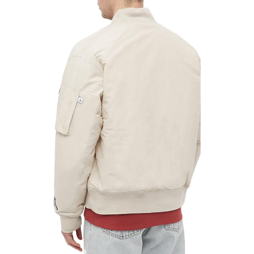 Air Jordan Button Zipper Jacket Men's White DA9796-104