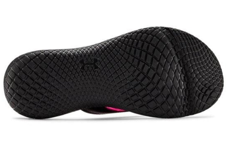 (WMNS) Under Armour Marbella 7 Sandal 'Black Pink Surge' 3022723-002