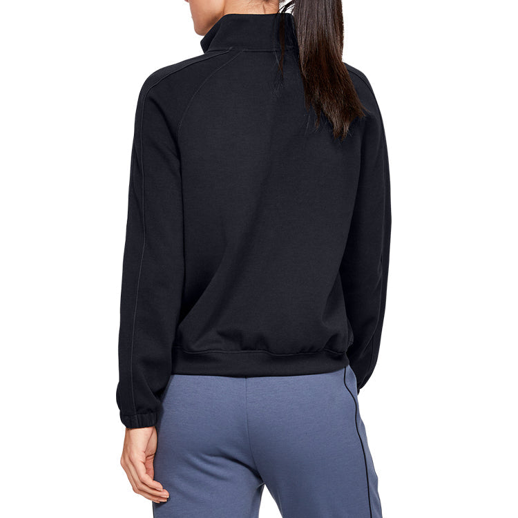 (WMNS) Under Armour Double Knit Jacket Black 1344223-001
