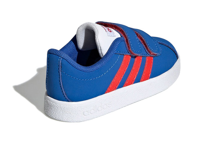 (TD) adidas VL Court 2.0 Cmf I 'Blue Red' EE6910
