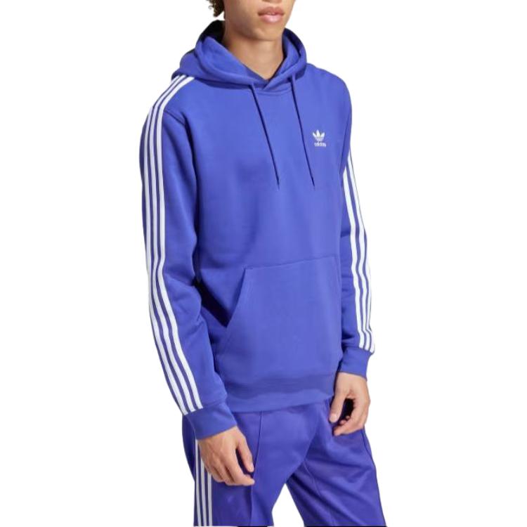 adidas Adicolor Classics 3-Stripes Hoodie Asia Sizing 'Purple' IR9871