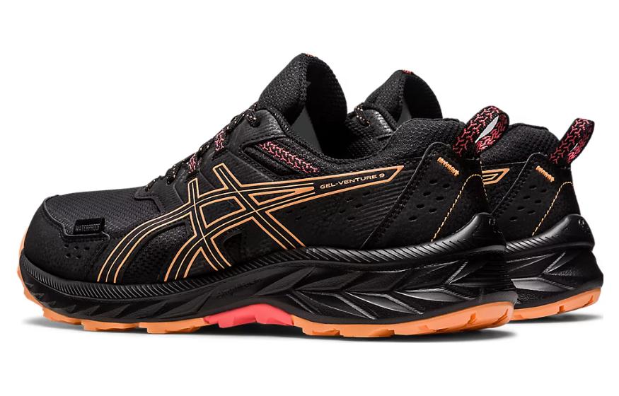 (WMNS) ASICS Gel-Venture 9 'Black Orange' 1012B519-001