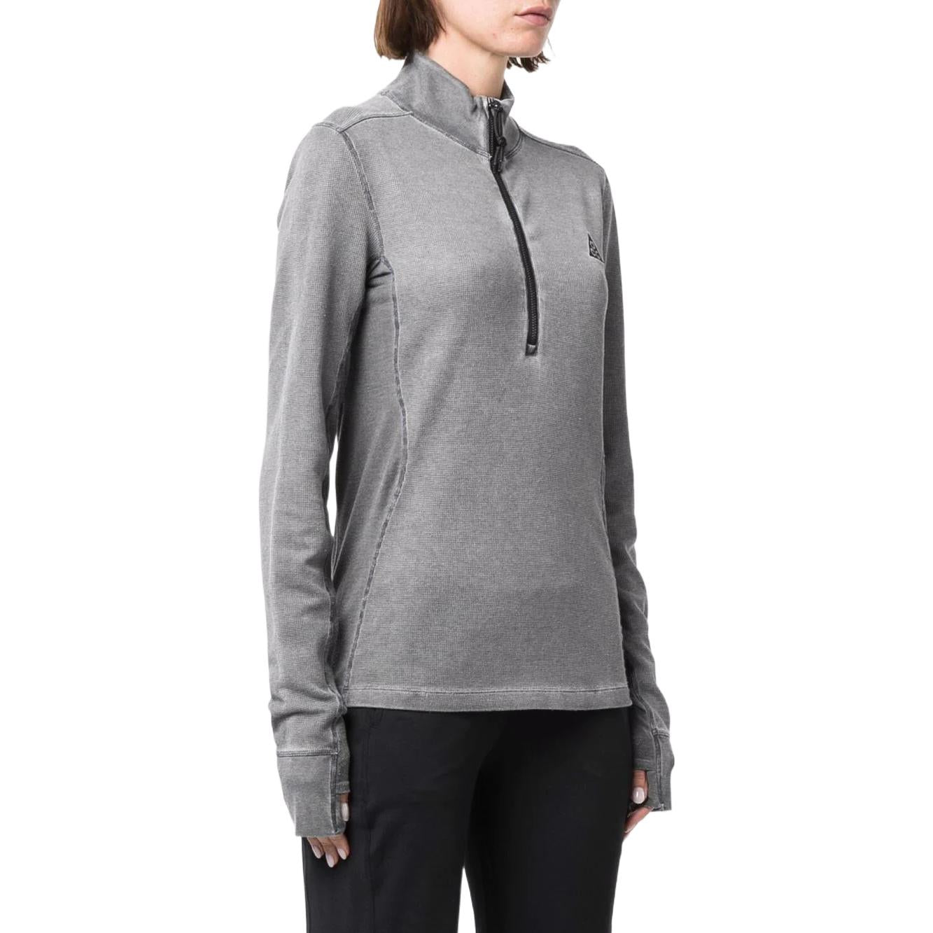 (WMNS) Nike ACG Half Zip Base Layer 'Grey' DH3095-010