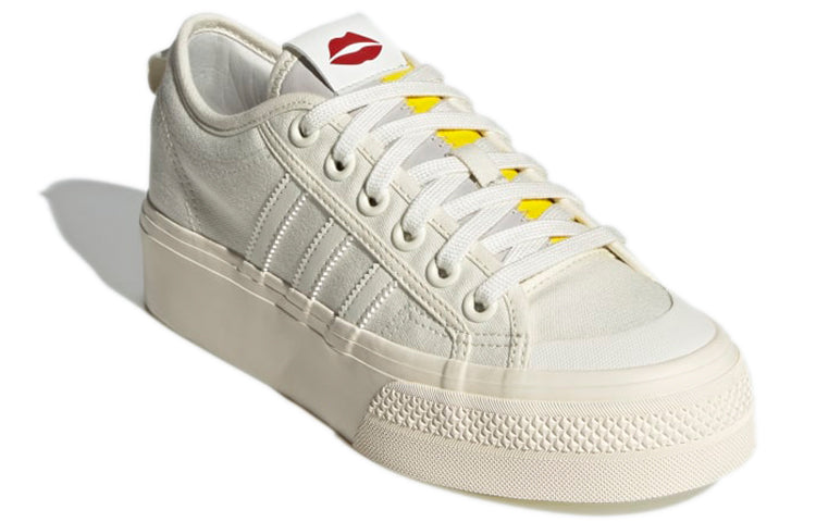 (WMNS) adidas Nizza Platform 'Off White' GY1339