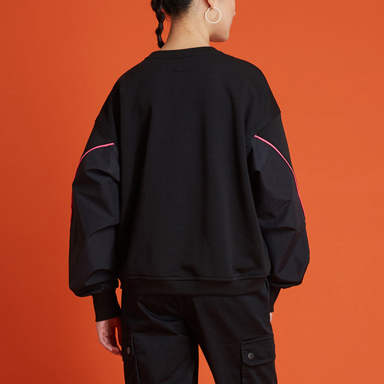 (WMNS) Converse Blocked Alt Terrain Crew Asia Sizing 'Black' 10021058-A01