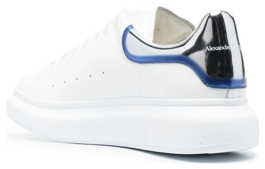 Alexander McQueen Oversized Sneakers 'White Black Blue' 750335WIDJN8711