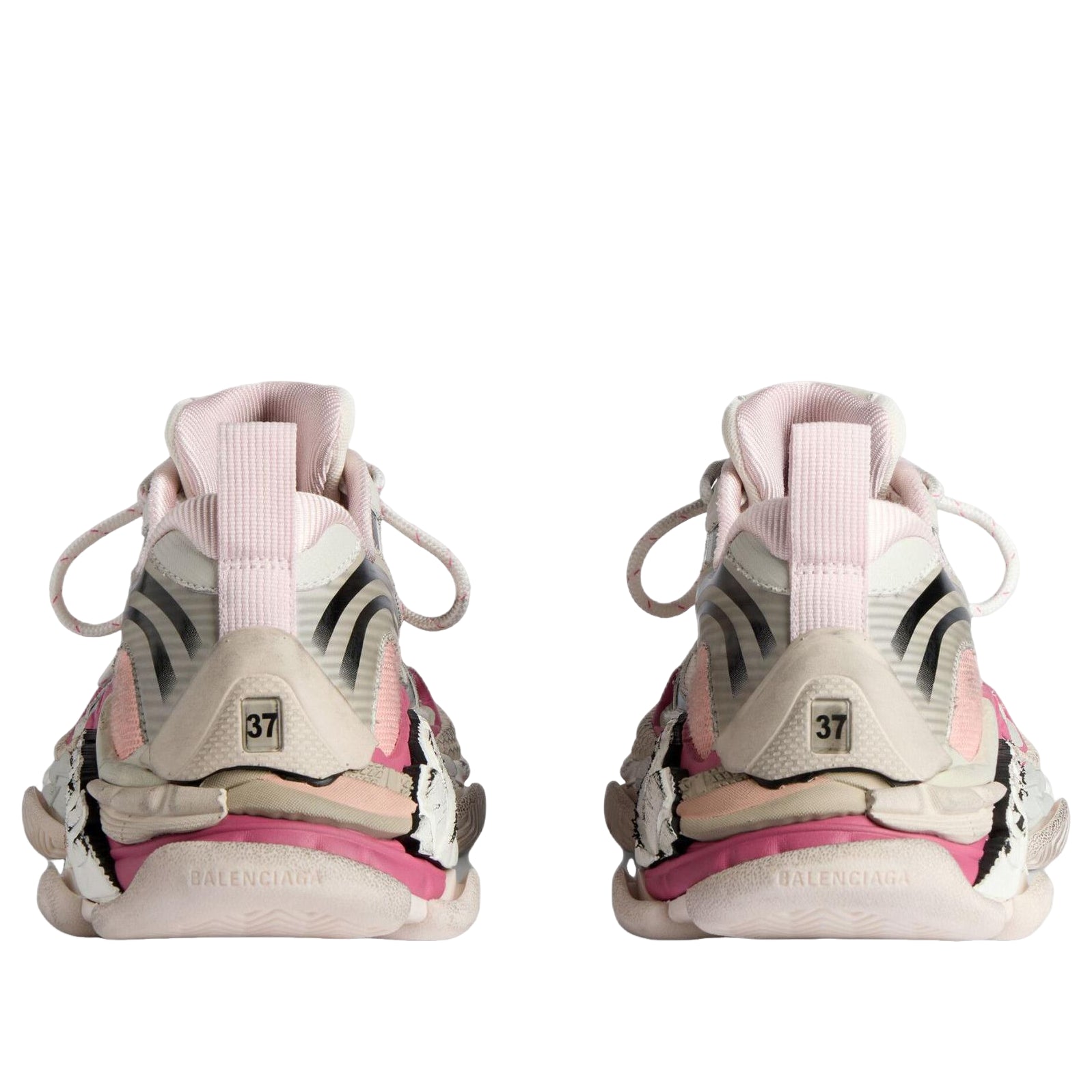 (WMNS) Balenciaga Triple S.2 Gradient Sneaker 'Purple' 865851WTR2G6800