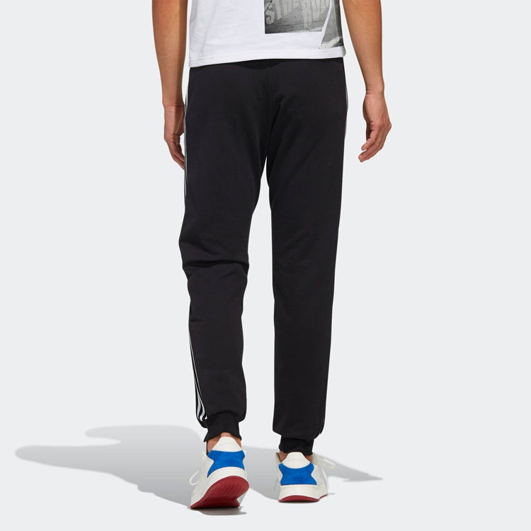 adidas neo Casual Lacing Sports Long Pants Black EI4752