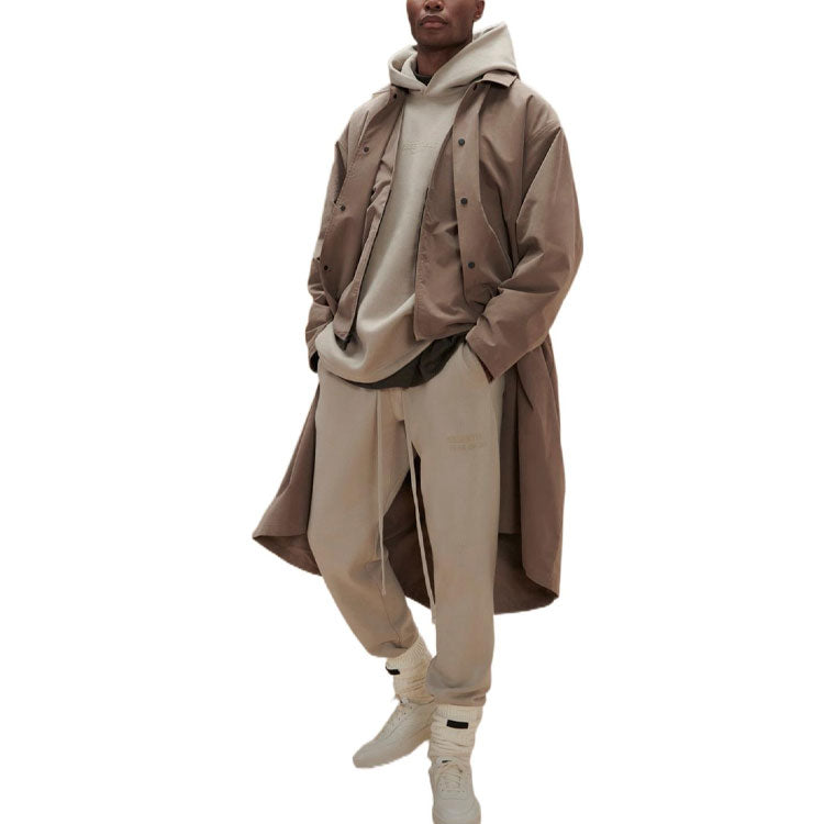 Fear of God Essentials FW22 Relaxed Hoodie 'Smoke' FOG-FW22-026