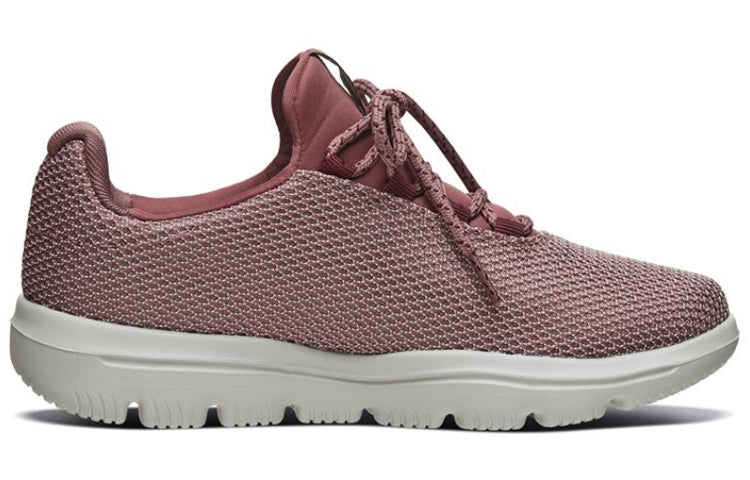 (WMNS) Skechers Go Walk Evolution Ultra Sneakers Red/White 15727-MVE