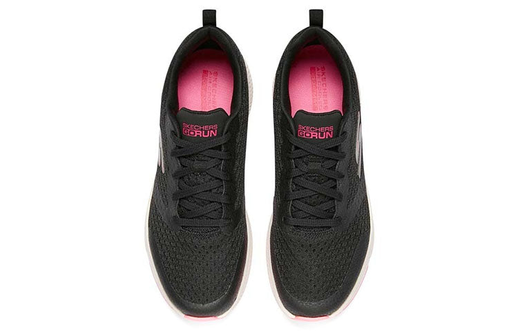 (WMNS) Skechers Go Run Consistent 'Black White Pink' 128277-BKPK