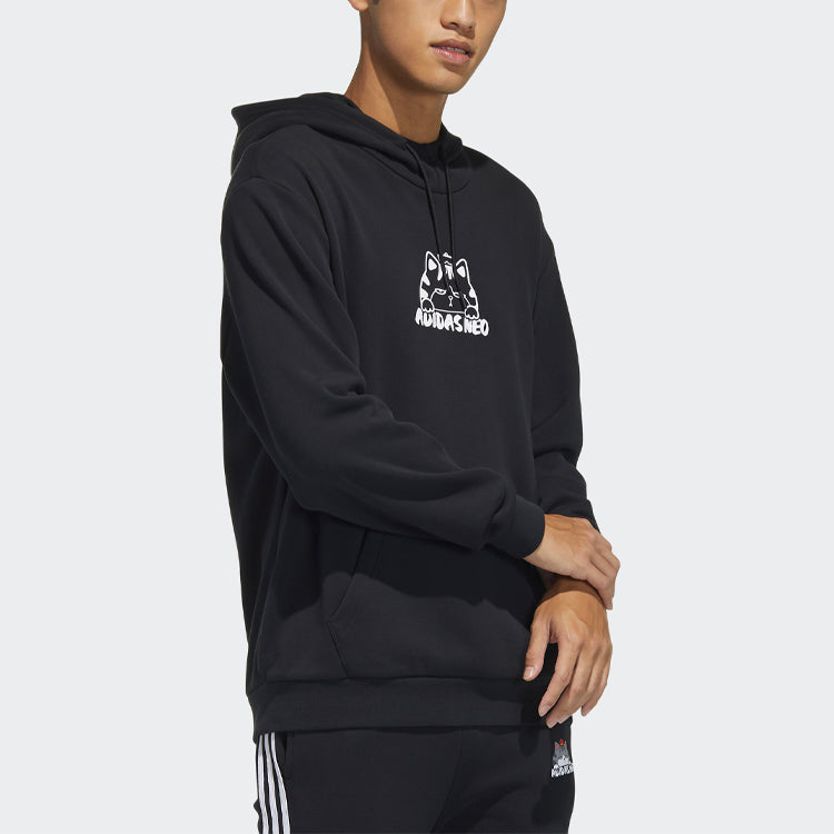 adidas neo x Crossover M Ccny Ww Sh Cartoon Printing Sports Black H45072