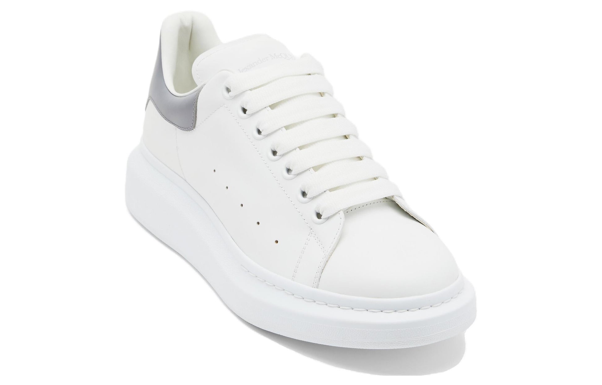 Alexander McQueen Larry Sneakers 'White Grey' 727388WHGP58715