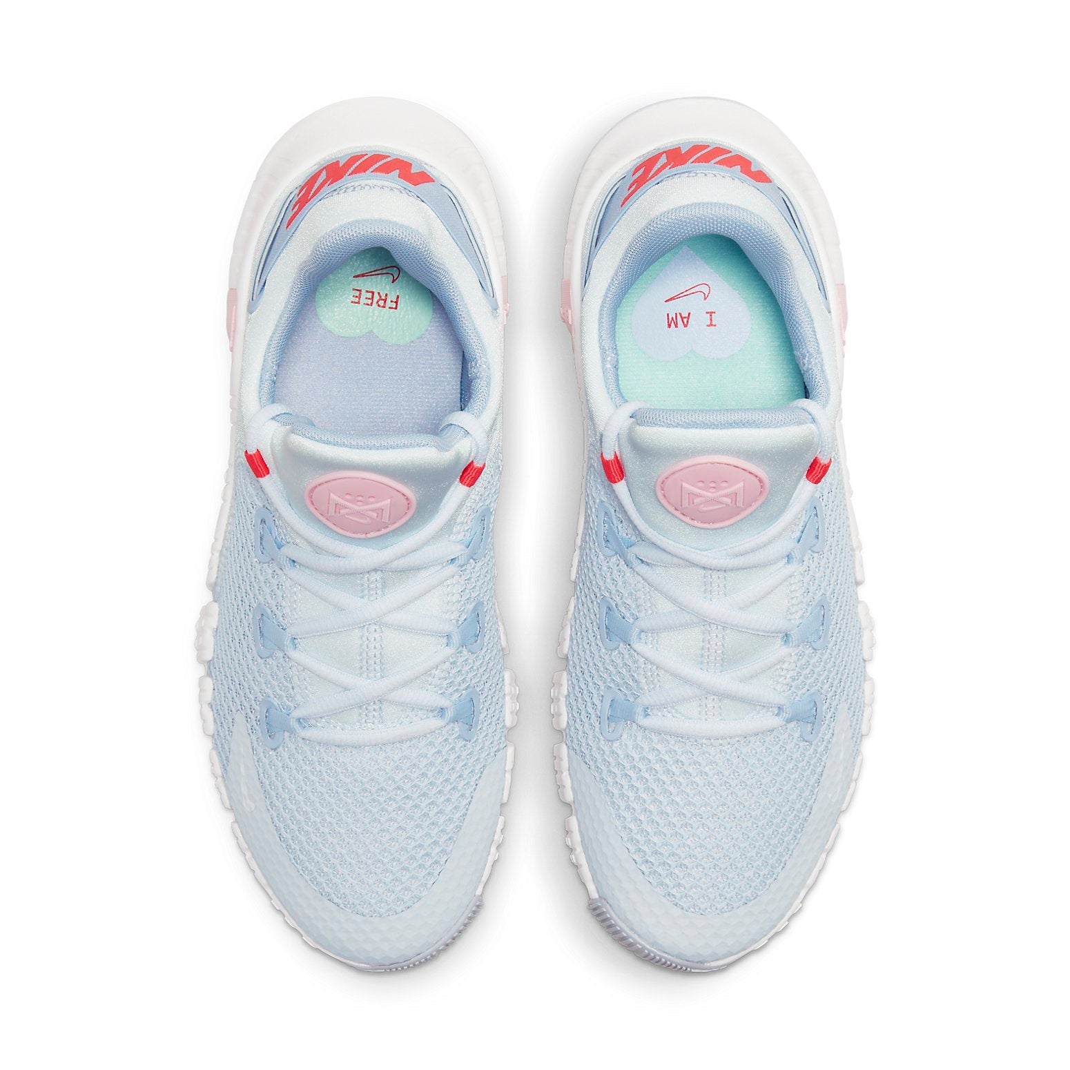 (WMNS) Nike Free Metcon 4 'Light Blue Grey Soft Pink' CZ0596-003