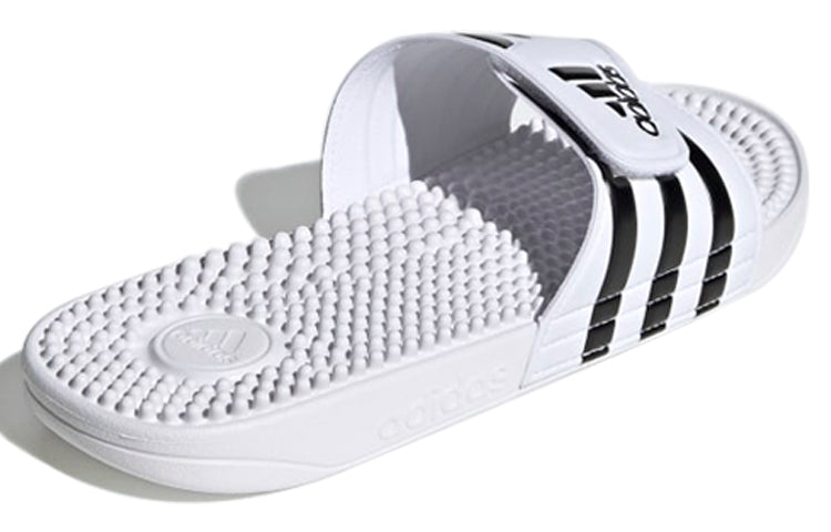 adidas Adissage Slides 'White Black' F35573