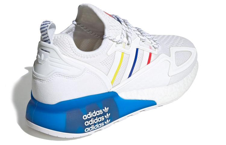 adidas ZX 2K Boost 'Footwear White Blue' FY1375