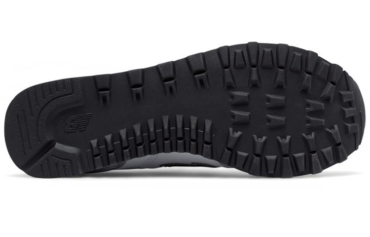 (WMNS) New Balance 574 Leather 'Black White' WL574LEC