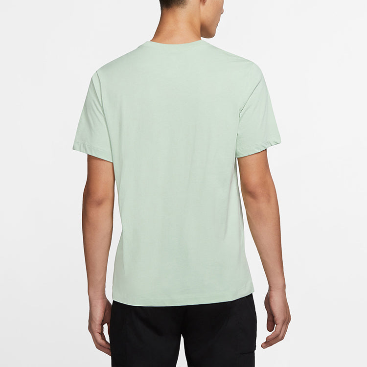 Nike Logo Printing Short Sleeve Green DC2716-330