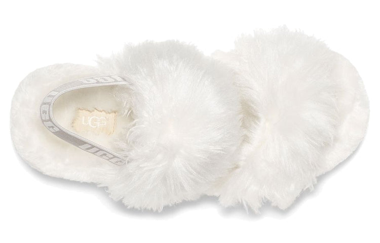 (WMNS) UGG Fluff Sugar Sandal 1119999-WHT