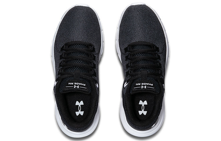 (WMNS) Under Armour Phade Rn Black/White 3023434-001