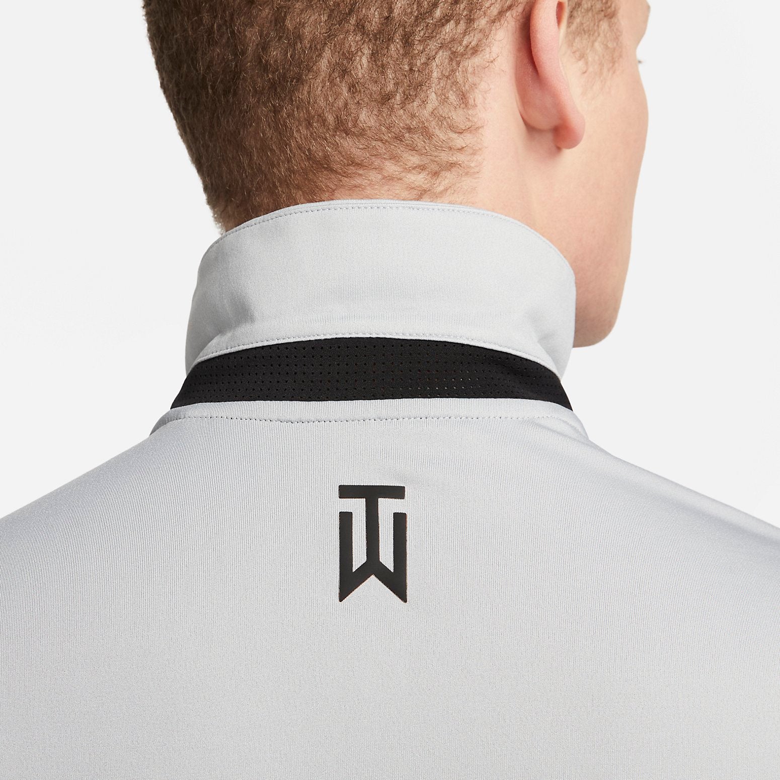 Nike Golf Dri-Fit Stripe Polo Shirts 'Grey' DR5318-077