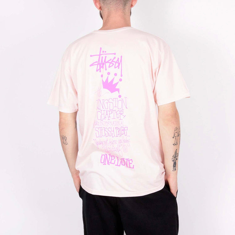 Stussy Kingston Tee Short Sleeve Unisex Pink 1904440