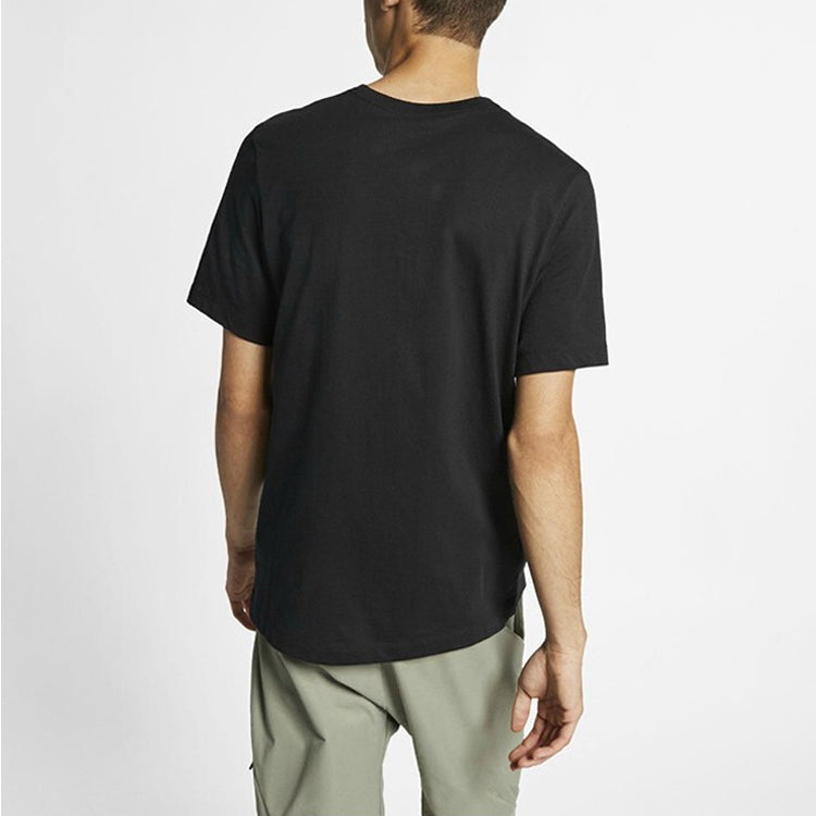 Nike Sportswear Swoosh Large Short Sleeve Black CW4305-010