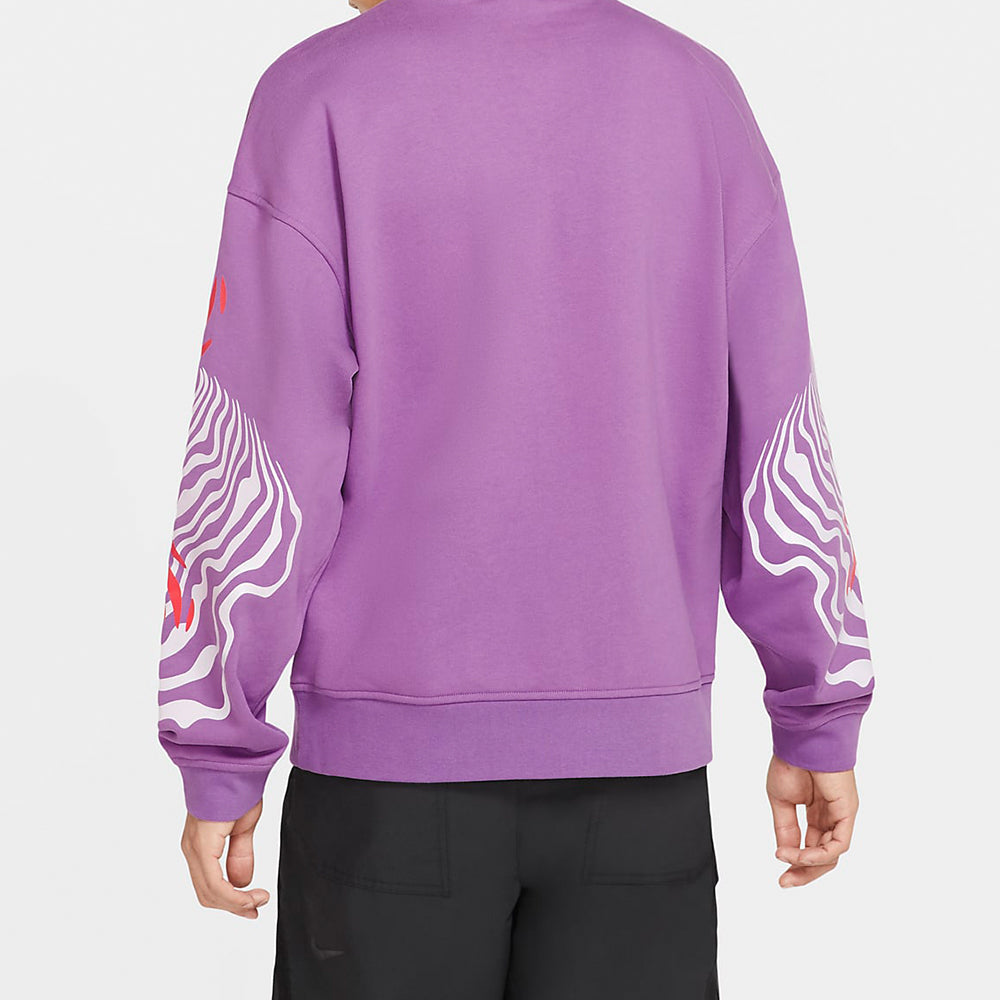 Nike Sportswear Round Neck Pocket Pullover Purple DC5344-570