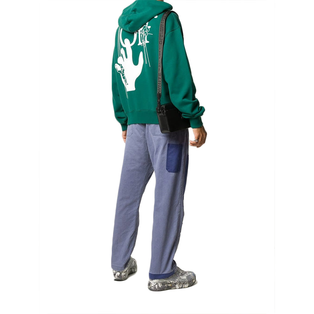 Off-White FW20 Hand Painters Mens Letter Sweater OMBB037E20FLE0015701