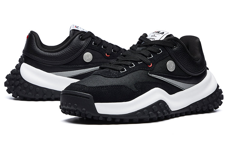 (WMNS) Mihara x FILA T1 Polka dot shoes Black F12W034123FBK