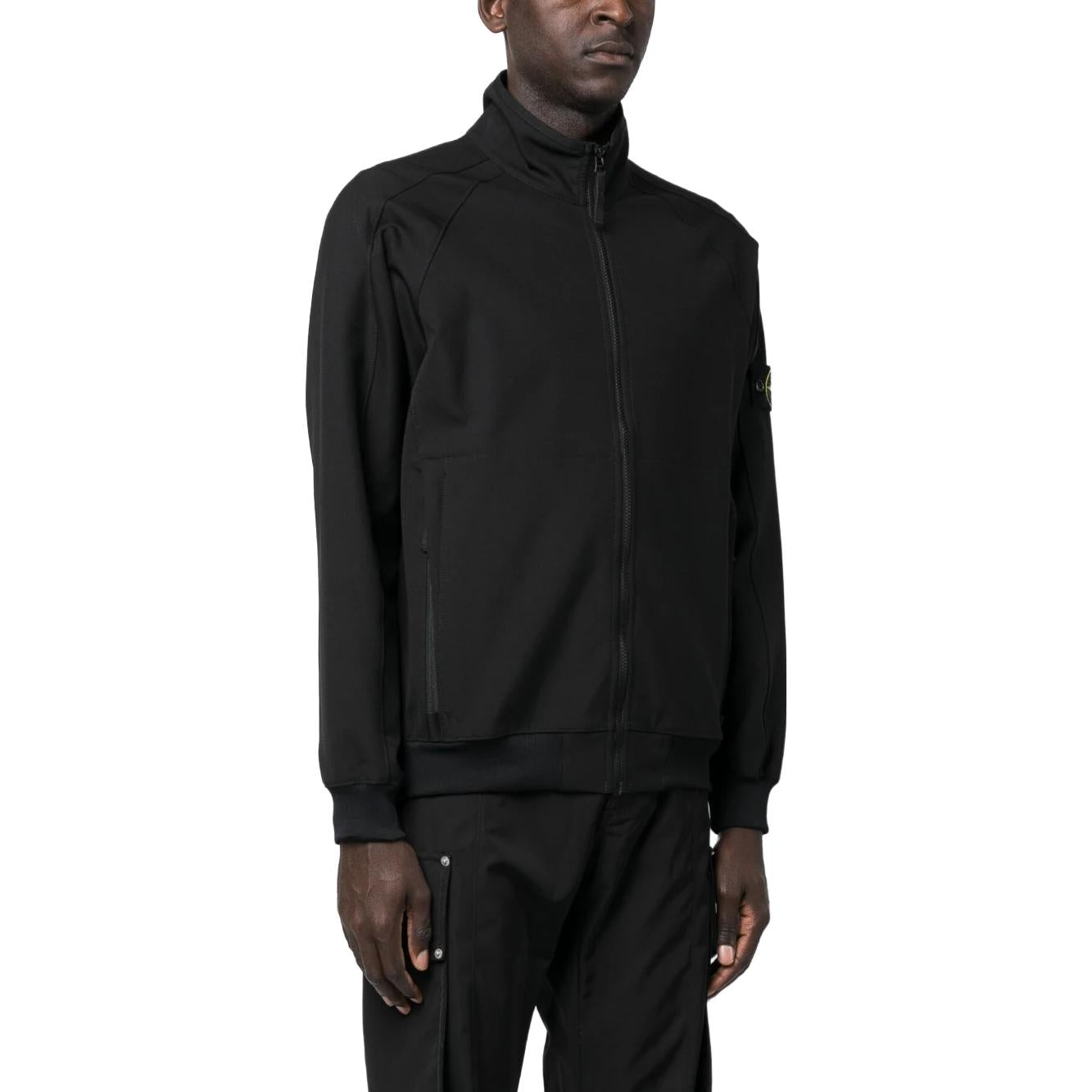 STONE ISLAND Nylon Jacket 'Black' 781560753V0029