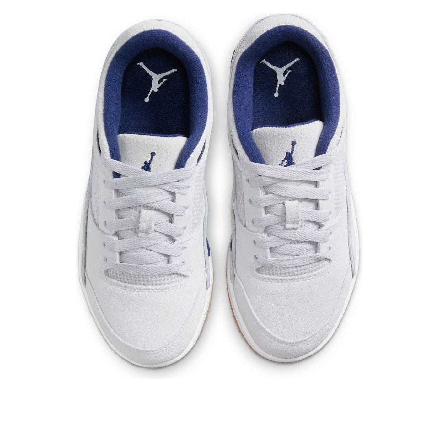 (GS) Air Jordan Flight Court 'Neutral Grey Midnight Navy' HF3333-004
