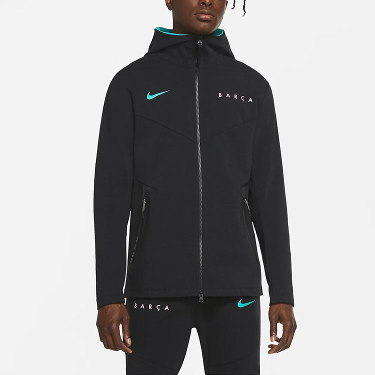 Nike FC Barcelona Full-length zipper Jacket 'Black' CK8587-010