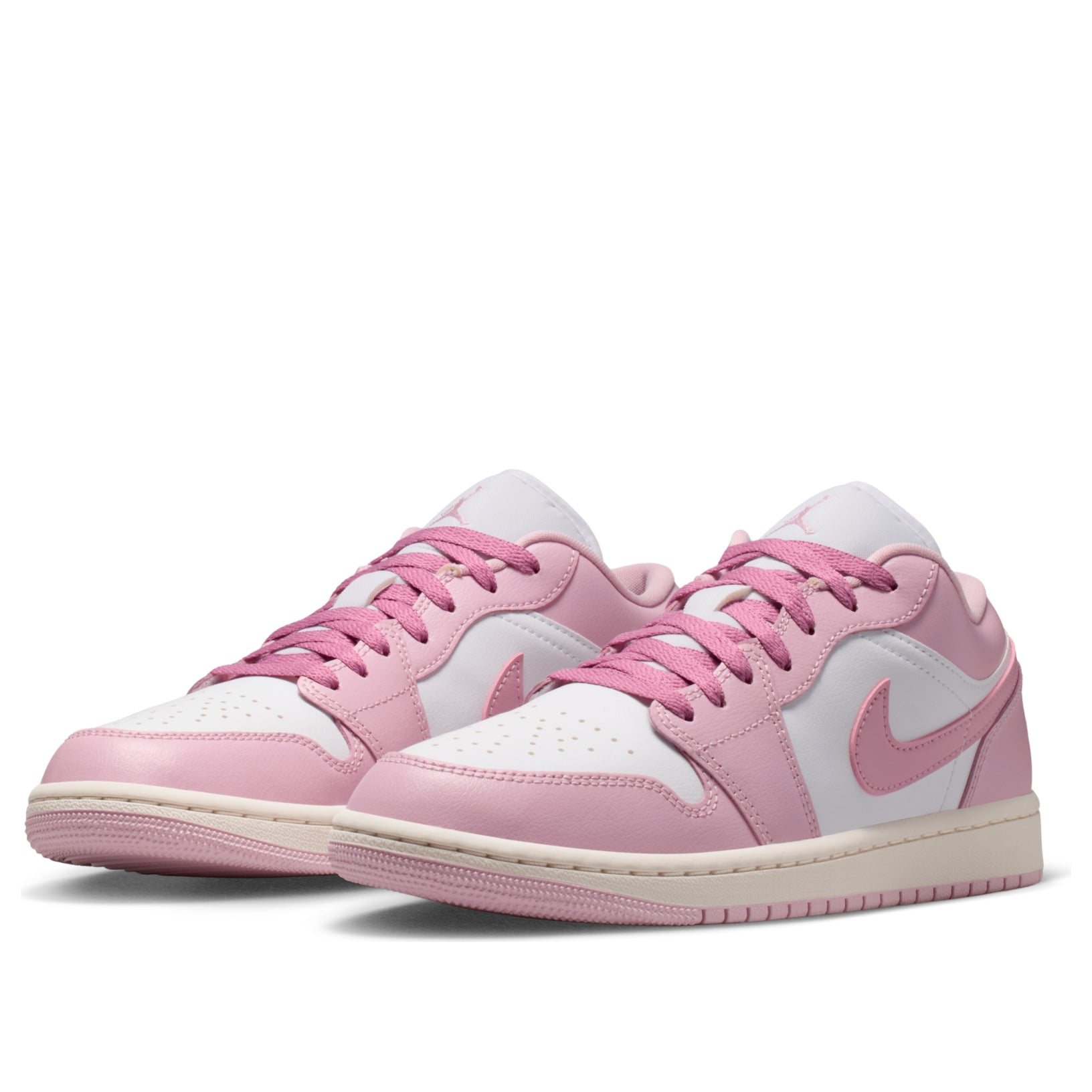 (WMNS) Air Jordan 1 Low 'Iced Carmine Elemental Pink' DC0774-607