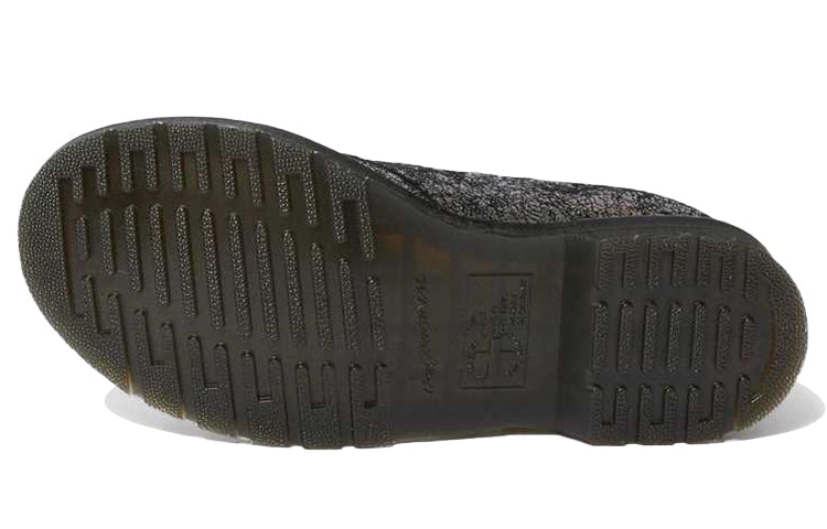 (WMNS) Dr. Martens 1461 Metallic JK 'Gunmetal Iridescent Crackle' 25730029