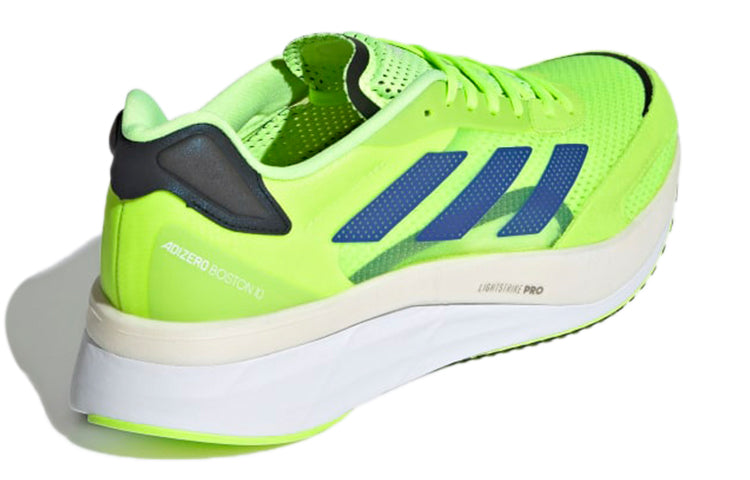 adidas Adizero Boston 10 'Signal Green Sonic Ink' H67514