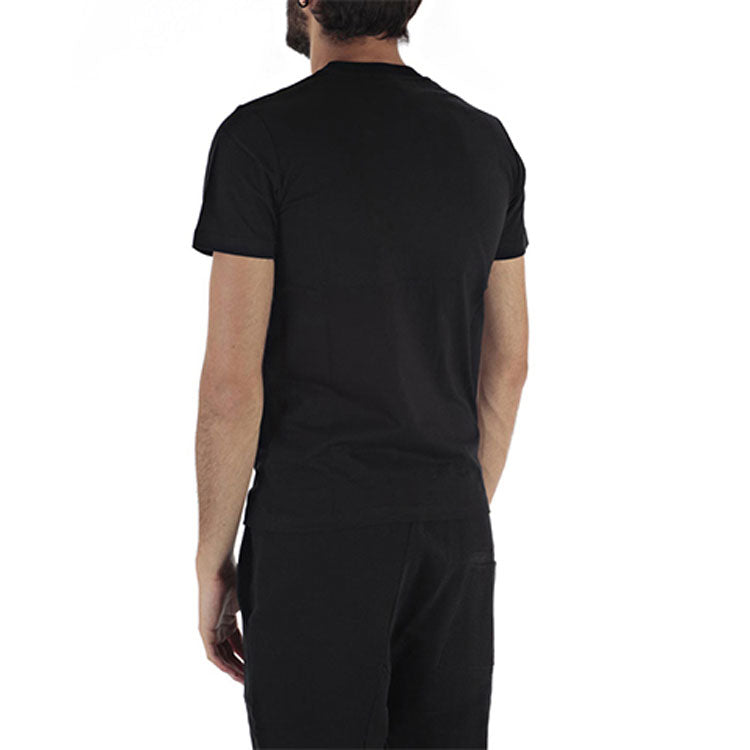 Alexander McQueen Geometry Pattern Printing T-shirt 'Black' 277605-RHT34
