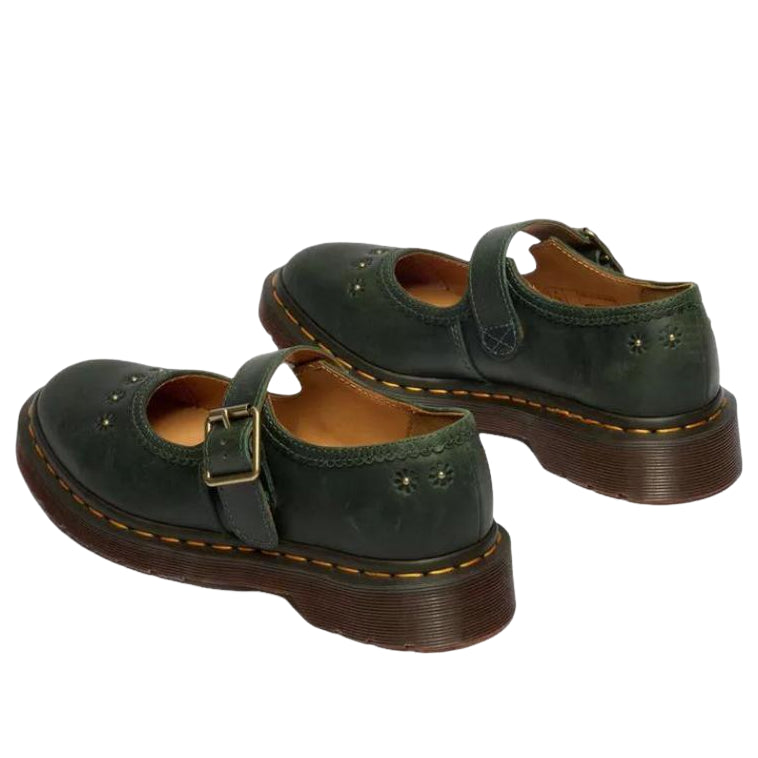 (WMNS) Dr. Martens Mary Jane Flower 'Dms Green' 42391300