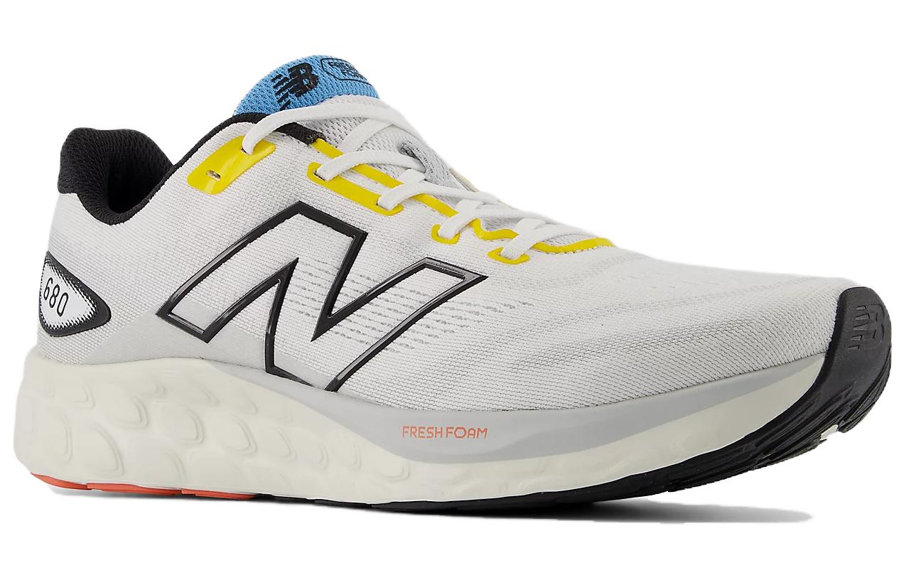 New Balance Fresh Foam 680v8 'White Ginger Lemon' M680LW8