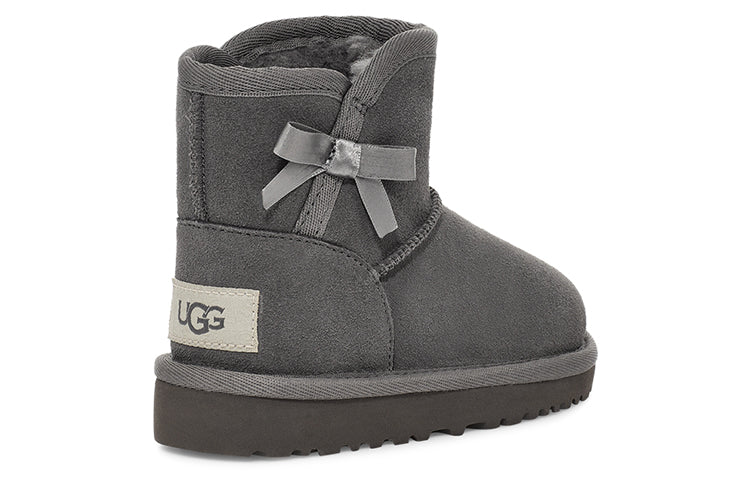 UGG Idris Fleece Lined Snow Boots Big Boys Gray 1118888K-CHRC