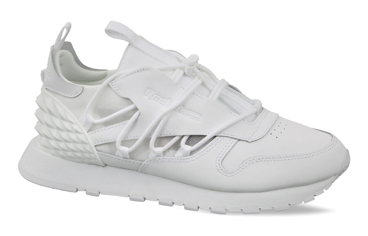 (WMNS) Reebok Running CL Leather Clip 'White' EH0405