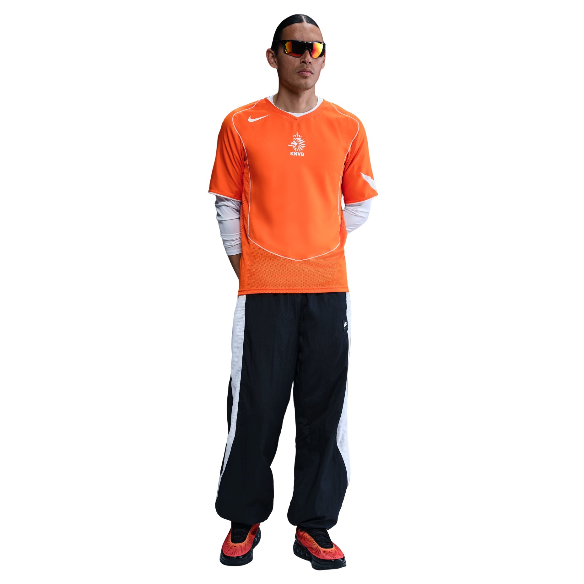 Nike Netherlands 2004 Total 90 Reissue Jersey 'Orange Black' HV4427-819