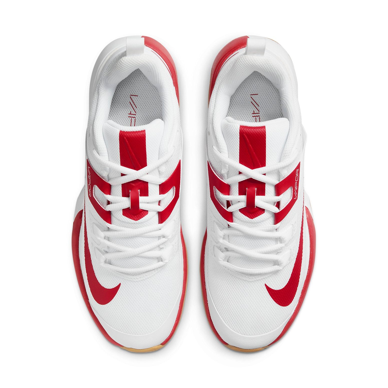 (WMNS) Nike Court Vapor Lite 'White University Red' DC3431-188