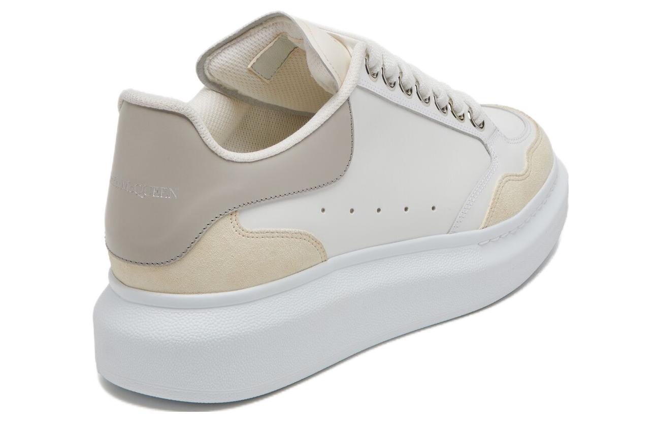 (WMNS) Alexander McQueen Oversized Sneakers 'White Vanilla Cement' 758982WIA5V7788