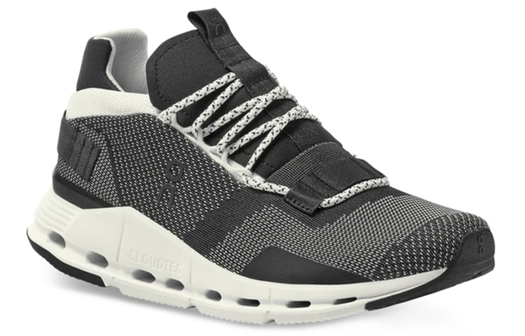 (WMNS) On Running Cloudnova 'Black White' 26.99677